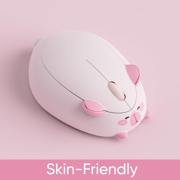 Akko Wireless Gaming Mouse – Pink Capybara Edition - Image 2