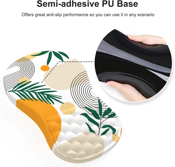 Ergonomic Mouse Pad and Keyboard Wrist Rest Set - Image 3