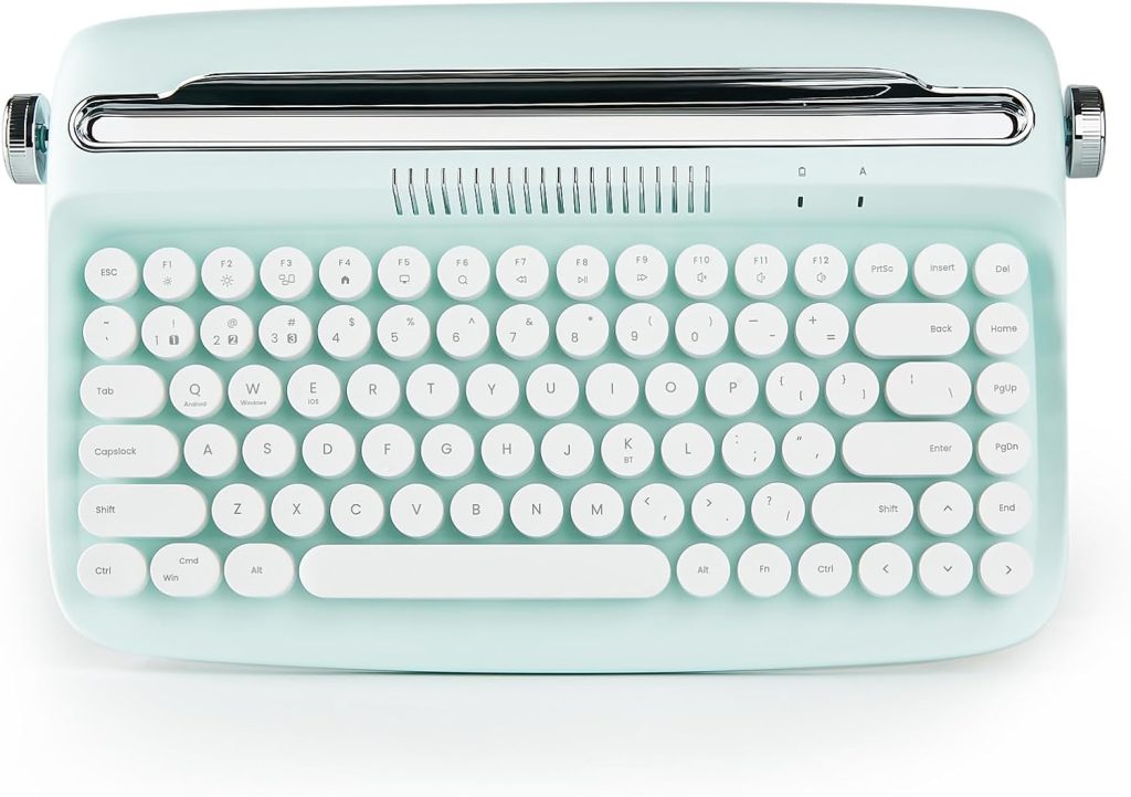 Nvere ACTTO B303 Wireless Retro Typewriter Keyboard