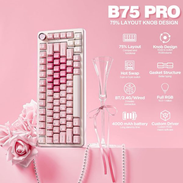 Nvere B75 PRO Wireless Mechanical Keyboard - Image 4