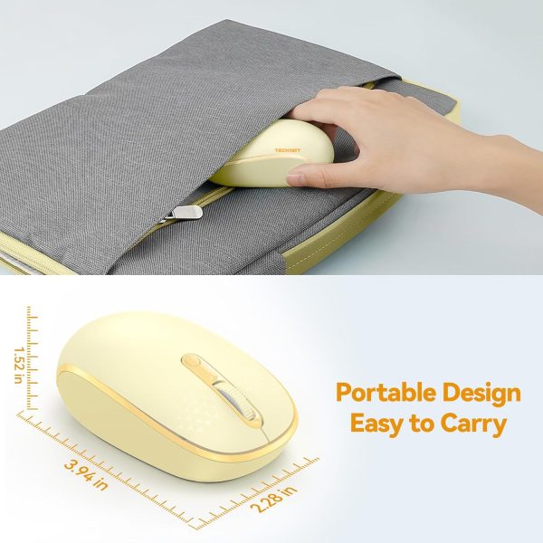 Wireless Mouse – Yellow Edition - Image 2