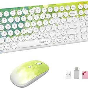 Nvere Wireless Keyboard and Mouse Combo