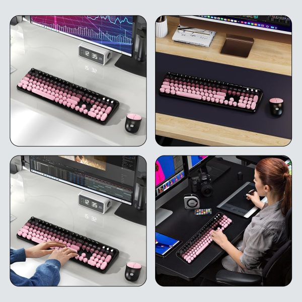 Nvere Wireless Keyboard and Mouse Combo - Image 3